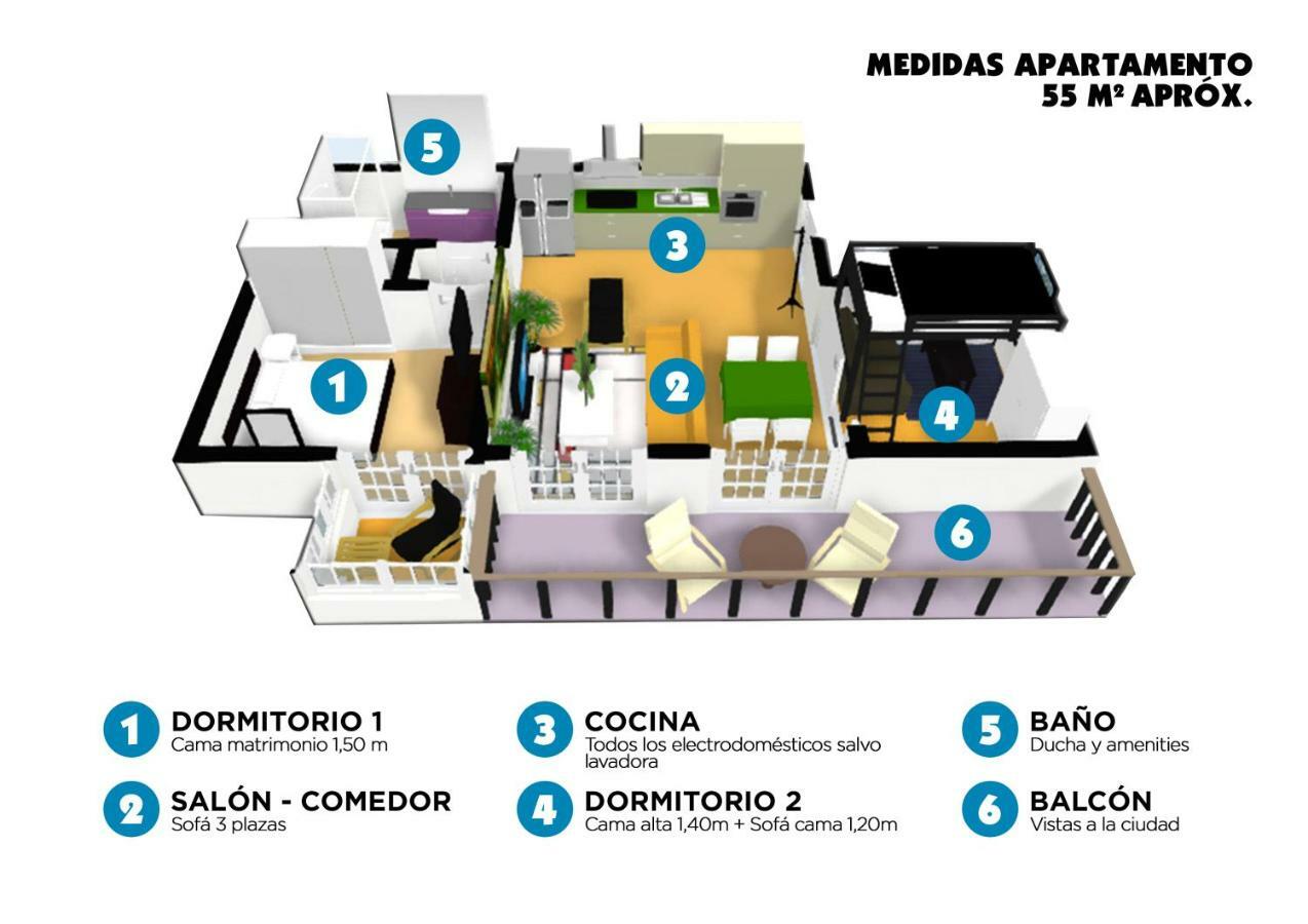 Apartamento Deluxe Zamora Buitenkant foto